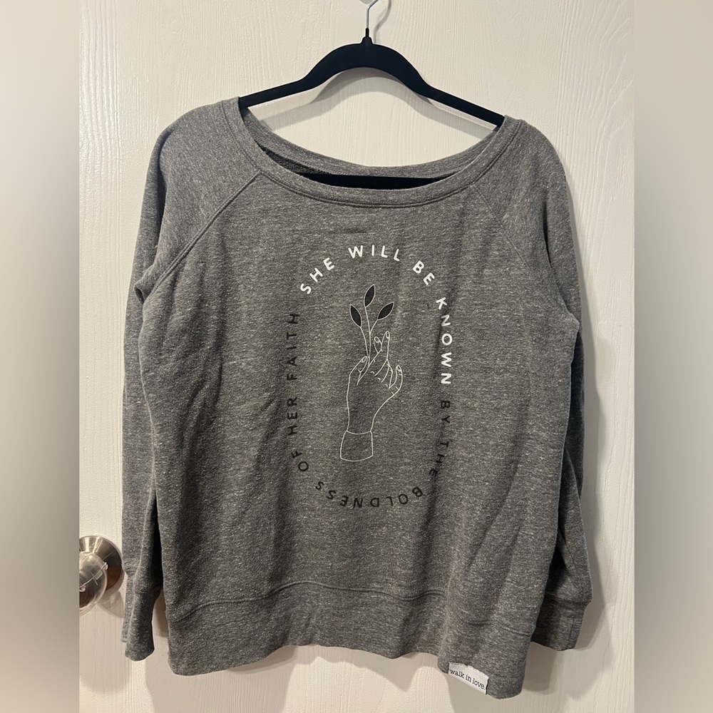 Walk In Love Women’s Sweatshirt